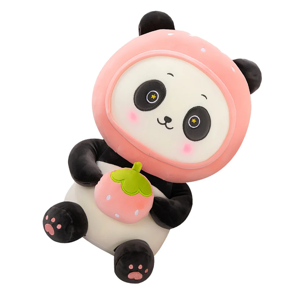 

Cartoon Panda Plush Doll Household Panda Stuffed Home Dorm Adornment