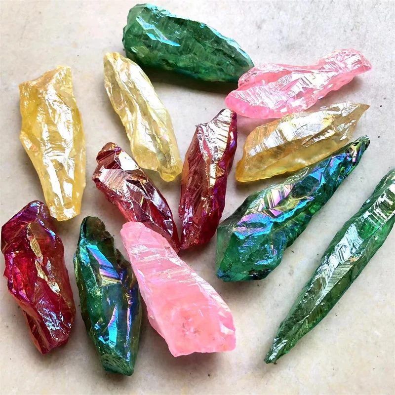 

100g Natural Stones Aura Quartz Crystal Rough Specimen Minerals Gemstones Healing Reiki Decoration Gems