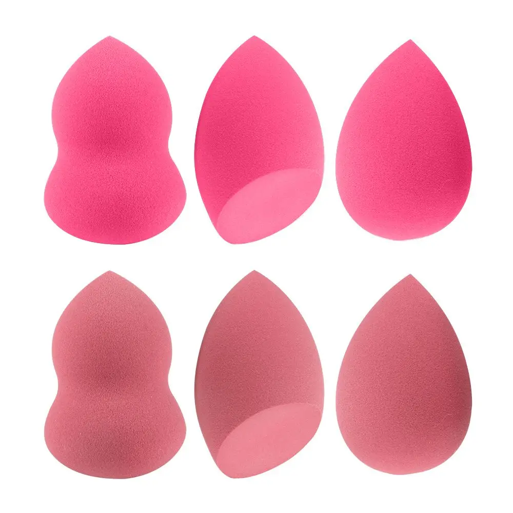 

3Pcs Makeup Multi-color Cosmetic Tools Waterdrop Blender Puff Blending Sponges Foundation Powder Sponge Puff