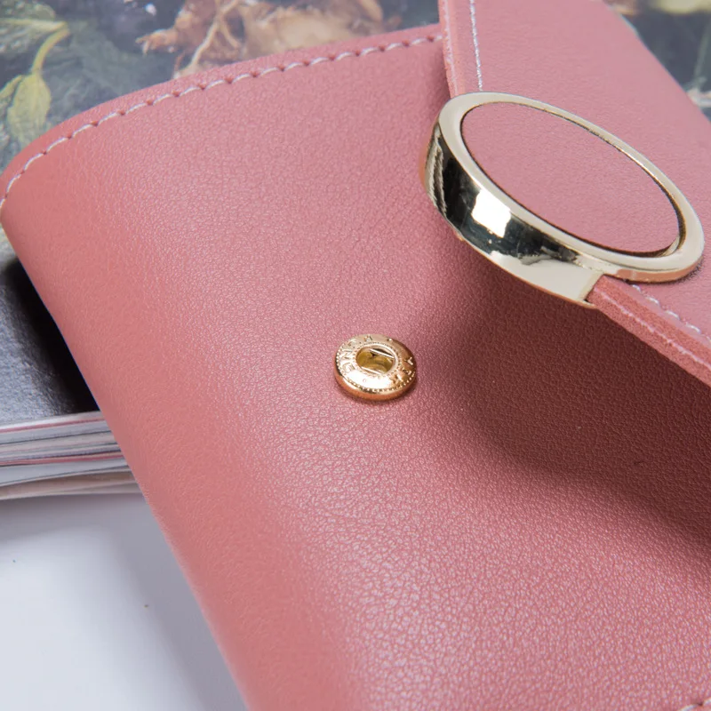 Wholesale Women Wallet Three Fold 0 Letter Lady Student Purse Cute Fashion Wallet Credit Card Bank Card Bus Card Purse Gifts