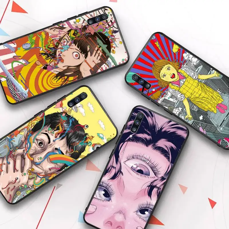

Shintaro kago Horror cartoons Phone Case for Samsung Galaxy A 51 30s a71 Soft Silicone Cover for A21s A70 10 A30