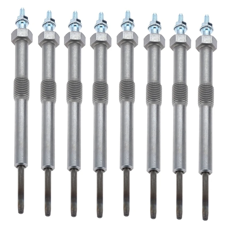 8 шт. заменяют детали 12639701 97364968 Свеча накаливания для двигателя Chevy Express Silverado GMC