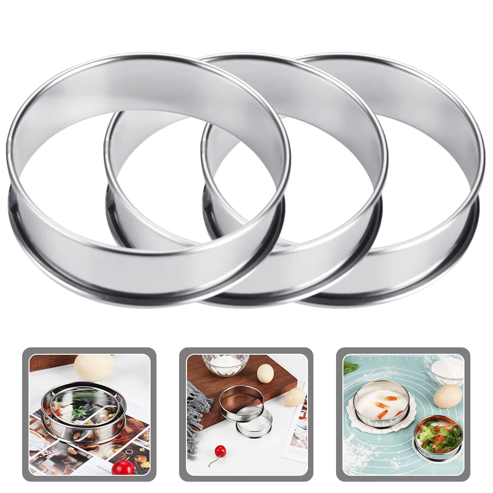

Ring Rings Round Pizza Muffin Mousse Pastry Dessert Cooking Forms Bread Nonstick Pancake Circle Biscuitmolds Bakingcake English