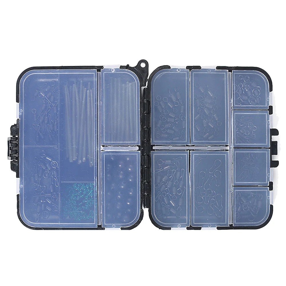 

New Practical Fishing Tackle Carp 1 Box Clips Functional Hooks Not Easy To Be Crushed Plastic Rigs Safe To Carry