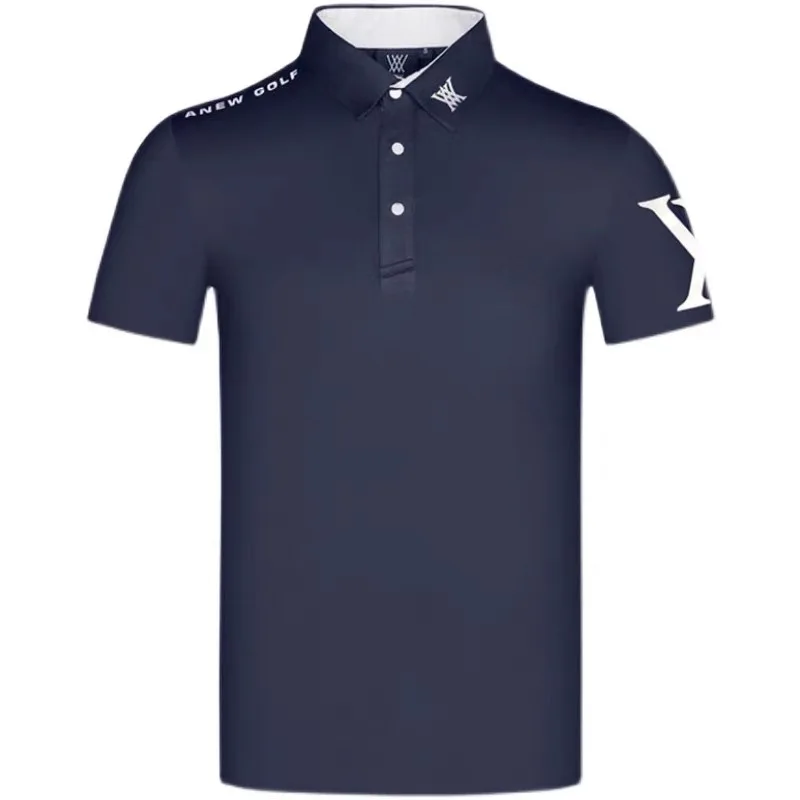 Summer Golf Shirt New Short-Sleeved T-shirt Golf Clothing Breathable Quick-drying Training T-shirt Outdoor Sports Shirt
