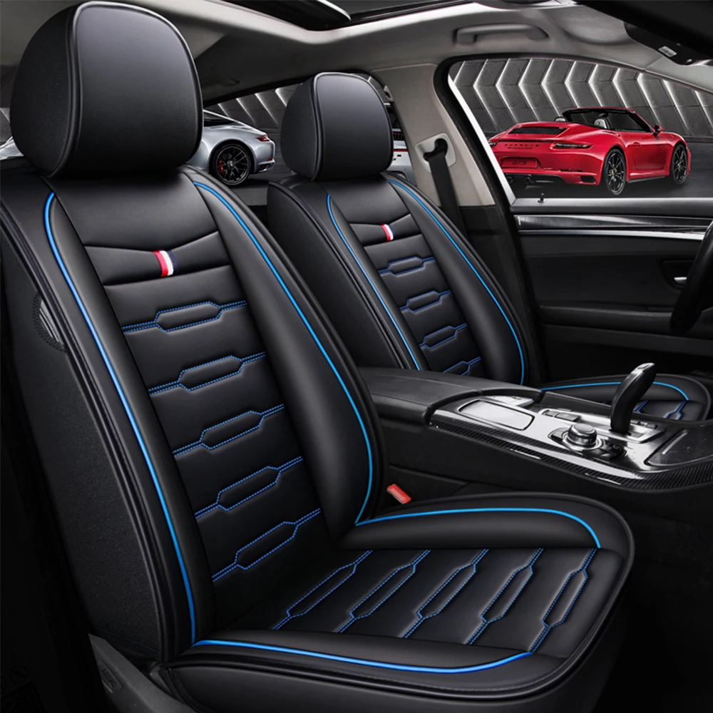 Универсальные Черные Чехлы На Автомобильные Сиденья Для Mitsubishi Lancer Pajero Outlander Montero -