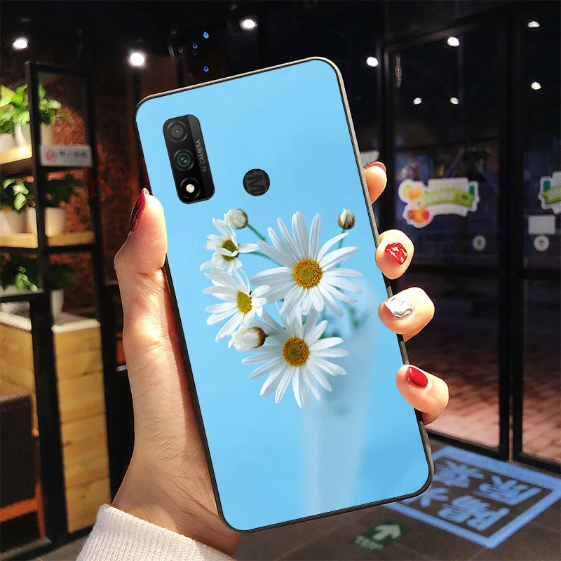 Силиконовый чехол для Huawei P Smart 2020 _ 6 21 дюйма милый из ТПУ телефона PSmart задняя