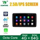 KUNFINE Универсальный 10,1 дюймовый Android автомобильный подголовник монитор с 1080P видео WIFI Автомобильный задний морской 2.5D IPS экран MP5 плеер