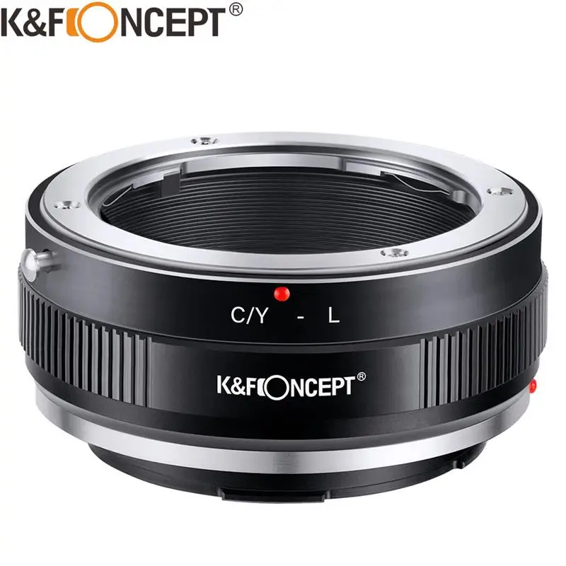 K&F CONCEPT C/Y-L YC CY Lens to L Mount Adapter Ring for Contax Yasika YC CY lens to Sigma Leica Panasonic L mount Camera