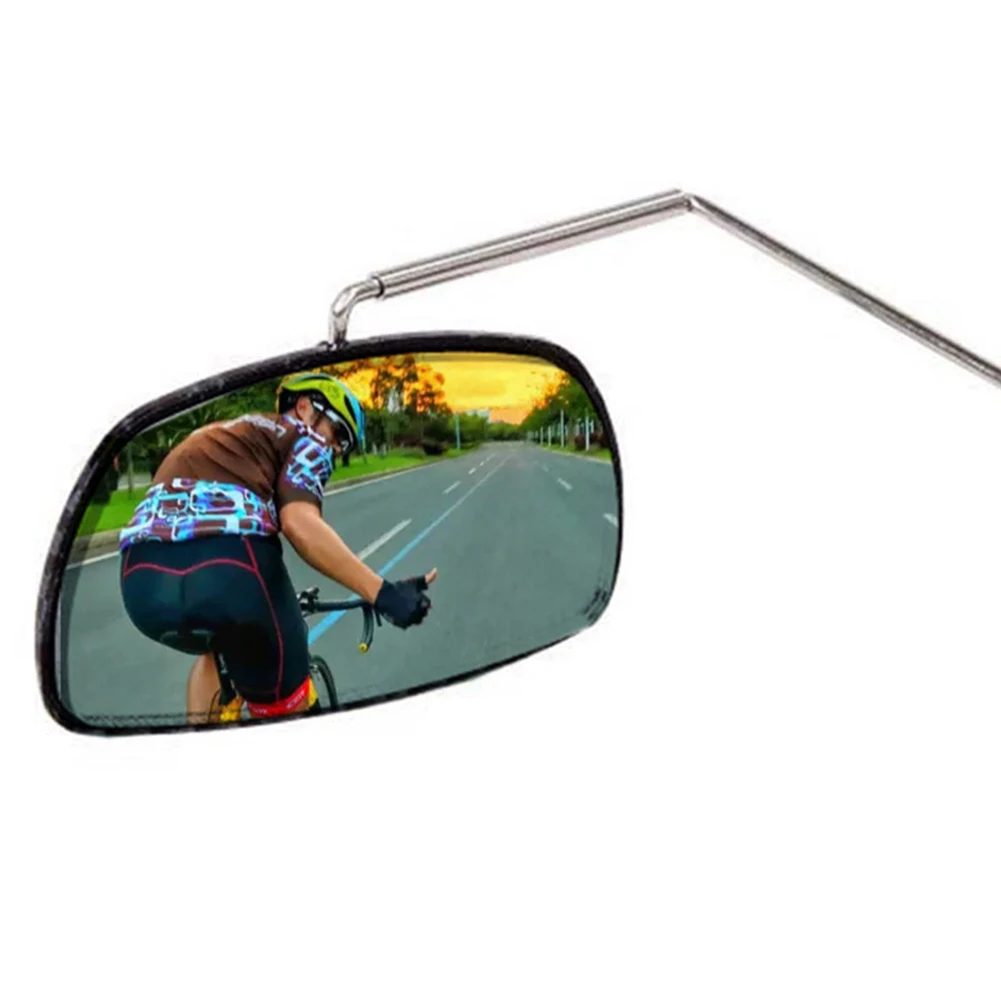 

Запасные части для бытовых зеркал, регулируемые черные очки для велосипеда, легкое переносное Зеркало высокой четкости с креплением