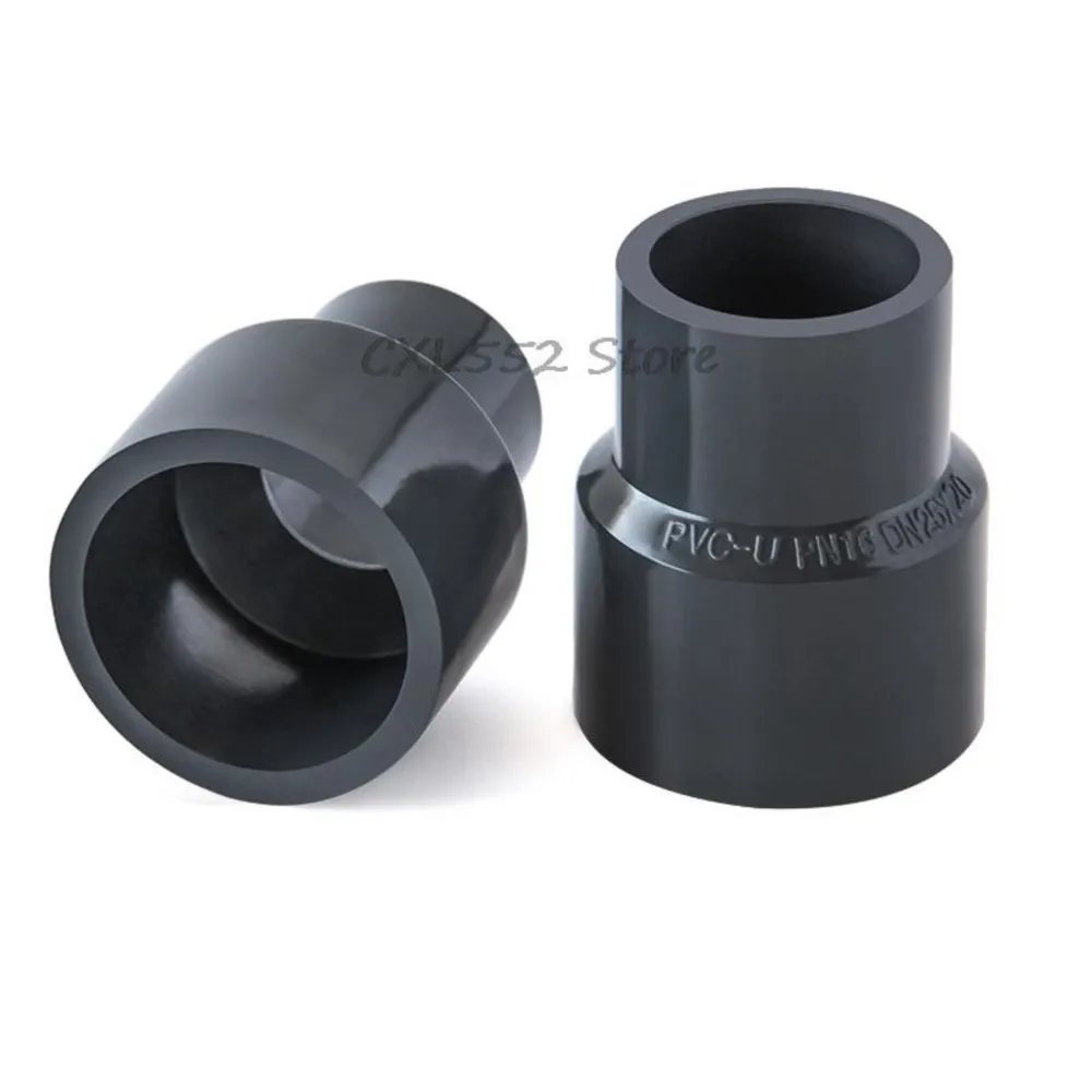 2 шт., внутренний диаметр 25x2 0 мм/32x2 0 мм/32x2 5 мм/40x2 5 мм/40x32мм ~ 75x63 мм, серый ПВХ редуктор, прямые редукторы