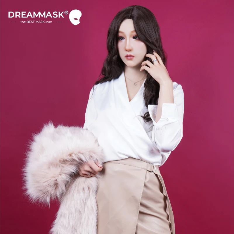 (M22M NINA)ɽreammask' DMS Crossdress Женская/Девушка Полная голова Грудь Торс Косплей