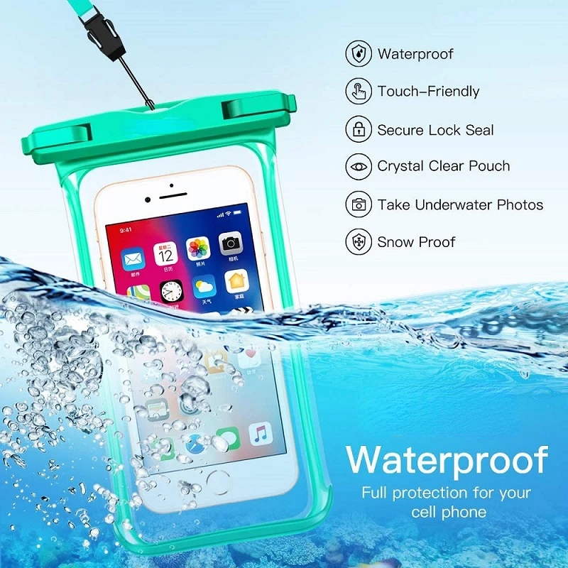 

Водонепроницаемый чехол для телефона Iphone, плавающая сухая сумка, подводный чехол, водонепроницаемая сумка, чехол