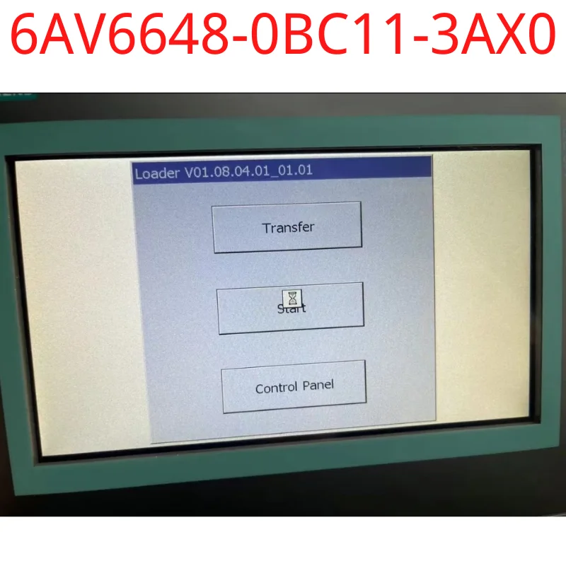 

used Siemens test ok real 6AV6648-0BC11-3AX0 SIPLUS HMI KP300 Basic mono 3.6" T1 rail based on 6AV6647-0AH11-3AX0 with conformal