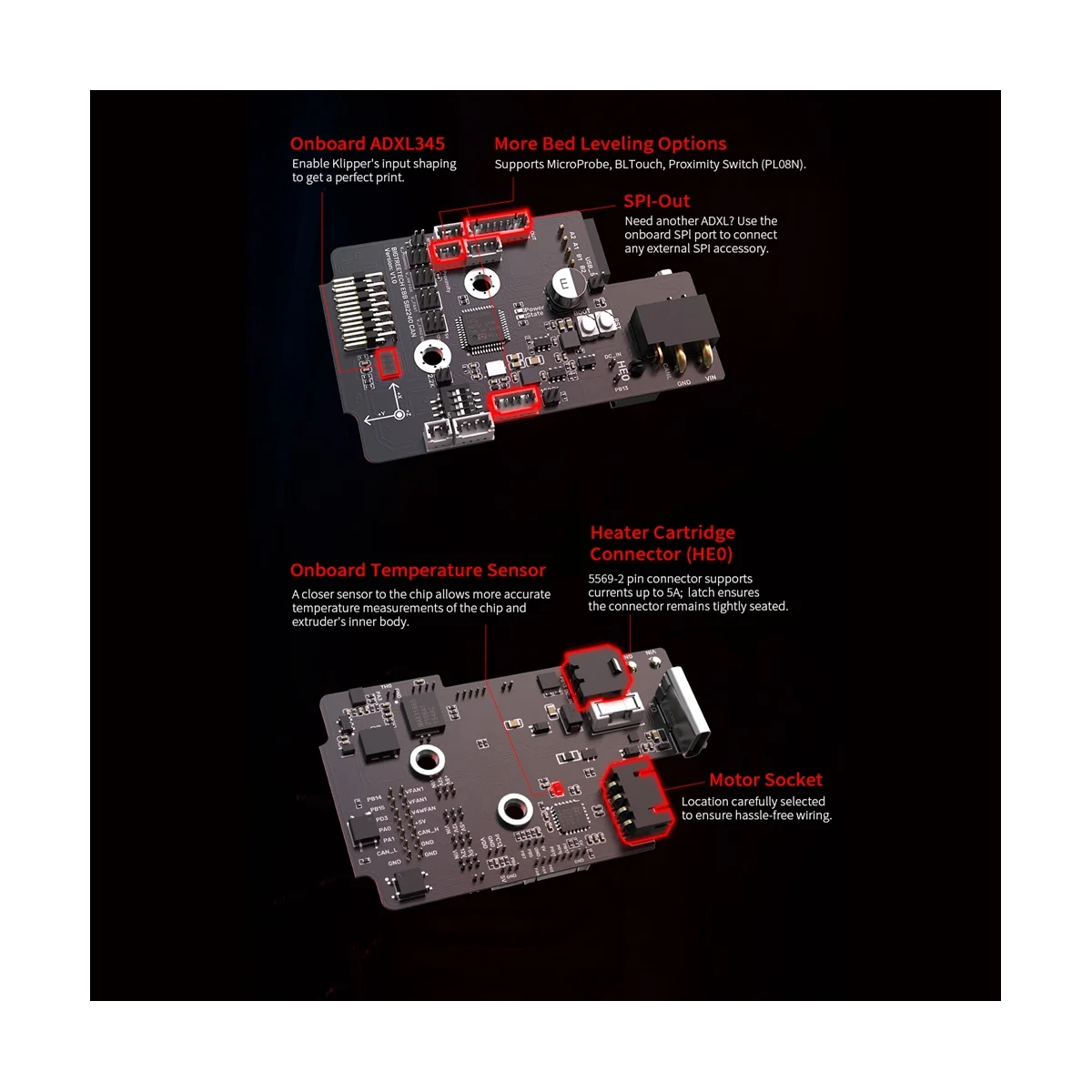 

BIGTREETECH EBB SB2240 CAN Voron stealthгорелка, запчасти для 3D-принтера Voron SB Hotend Klipper Canbus, головной инструмент Max31865