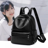 simple girls bookpack chic women shcool bags genuine leather shoulder bag fashion luxury backpack casual female travel backpacks