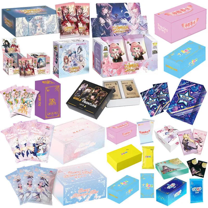 

New Goddess Story Card Collection Girl Party PR Anime Games Booster Box Swimsuit Bikini Feast Doujin Toys And Hobbies Gift
