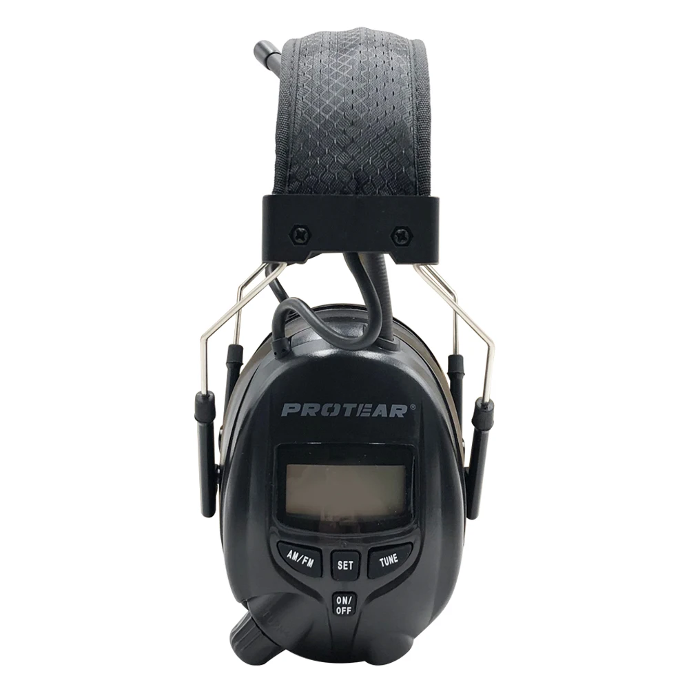 Защитные наушники Protear AM/FM профессиональные с шумоподавлением NRR 25db |