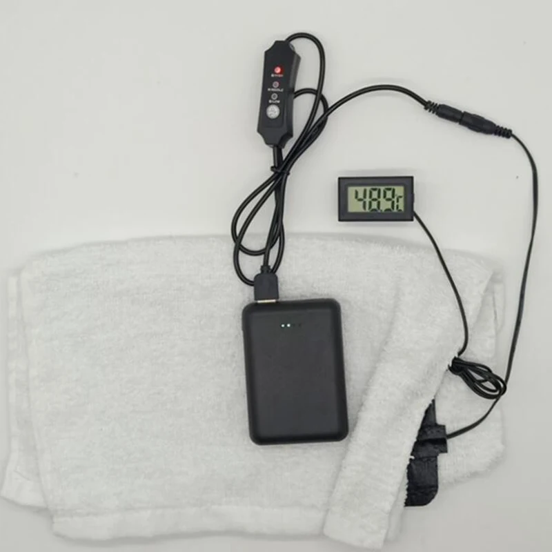 1 шт. электрическая грелка с USB 3 режима регулируемая температура Подогреваемые