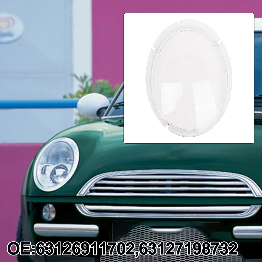 

Чехол для автомобильной фары MINI R50 R52 R53 2001-2006, чехол для правой фары 63126911702 63127198732, прозрачный чехол для автомобильных фар