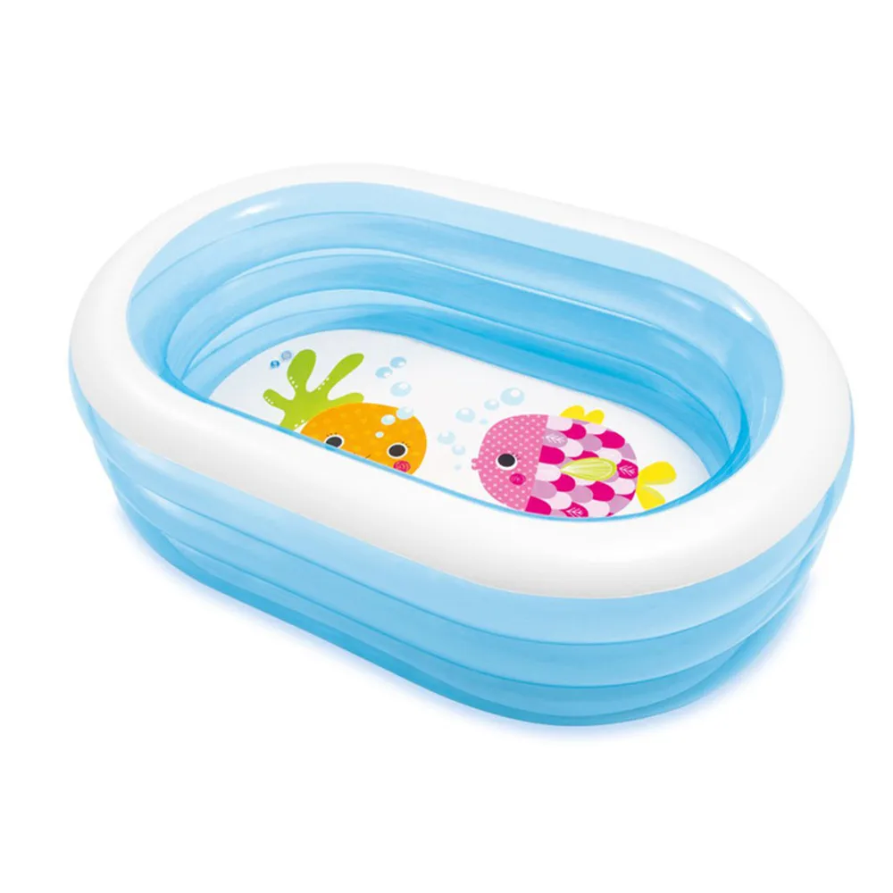 

Environmentally Friendly PVC Transparent Oval Pool Children's Family Inflatable Swimming Pool Ocean Ball Pool