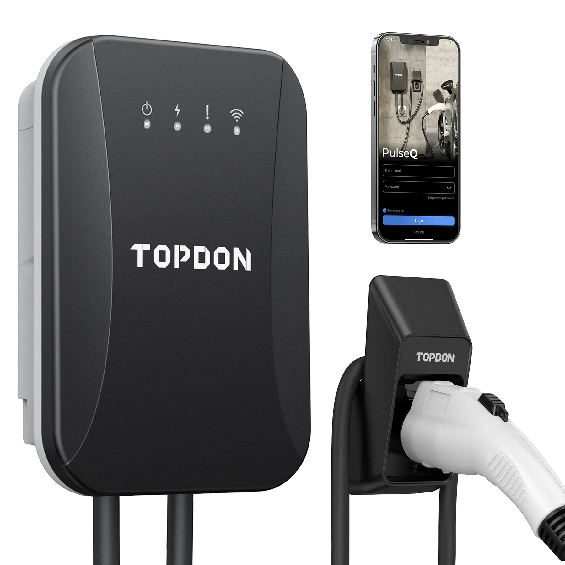 TOPDON PulseQ 6A до 40A 16A 32A Производители зарядного устройства для электромобилей