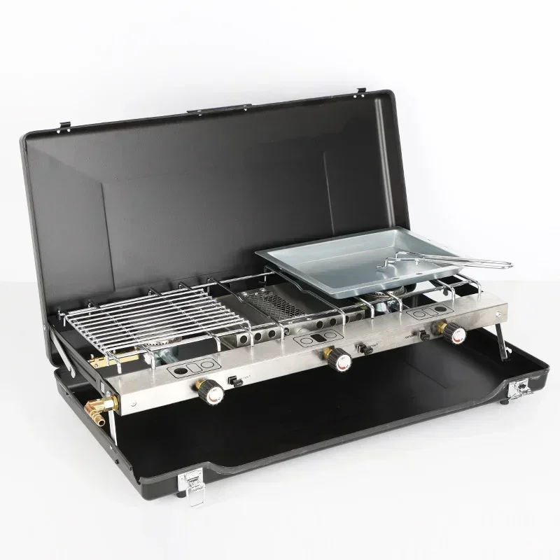 Регулируемое огненное зажигание бутановый газ бройлер складная газовая плита