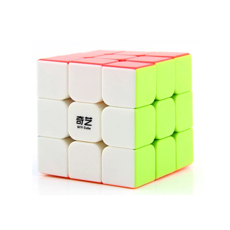 

Qiyi Warrior W 3x3x3 Stickerless Magic Cube Professional 3x3 Cubes Puzzles Qiyi 3 by 3 Speed Cubo Magico Children's Educational