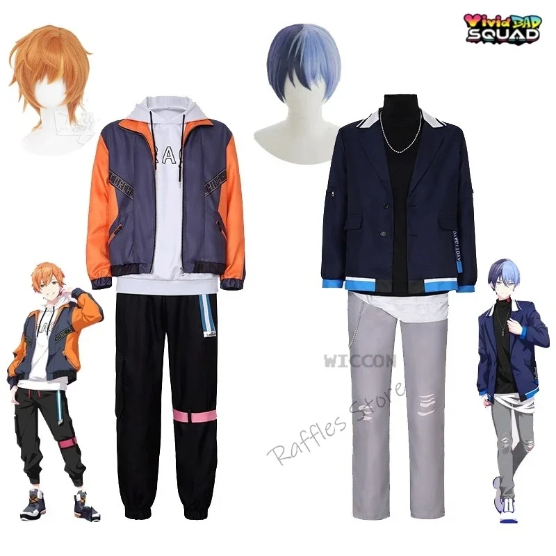 Костюм для косплея Aoyagi Toya Shinonome Akito проект парик секай красочный сценический