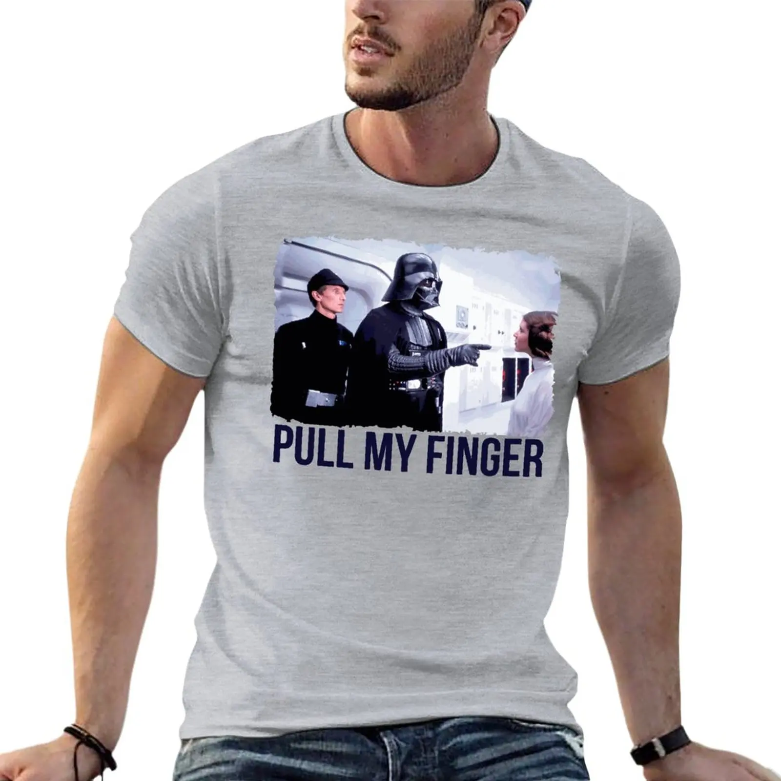 

Забавные футболки принцессы Leia Rebel Pull My Finger, размер d, мужская одежда с принтом, уличная одежда из 100% хлопка, размеры 55