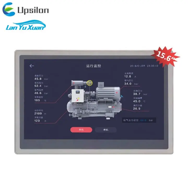 

ethernet air remote control 15.6" industrial hmi operation control panel
