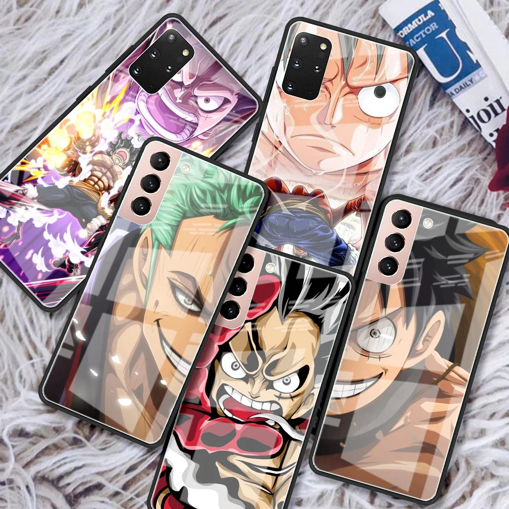 

Glass Case For Samsung Galaxy S22 S20 FE S21 5G S10 S9 Plus Note 10 20 Lite Phone Cover One Piece The Age Of Navigations