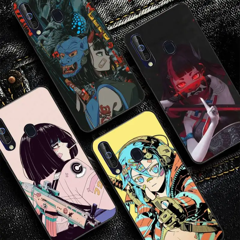 

Japanese Style Anime Girl Phone Case for Samsung Galaxy A 51 30s a71 Soft Silicone Cover for A21s A70 10 A30