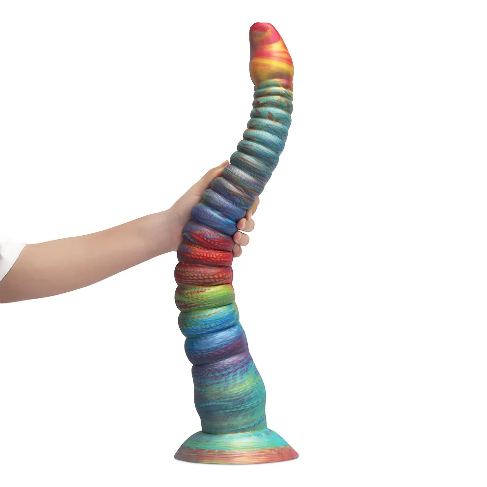 

Colorful Anal Plug 32cm Long Butt Plug Silicone Anal Dildos With Suction Cup Octopus Tentacles Anal Plug Prostate Massage