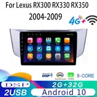 Android 10 carplay GPS для Lexus RX300 RX330 RX350 RX400H II 2 2003-2009 и Toyota Harrier XU30 GPS Радио Мультимедийный видеоплеер