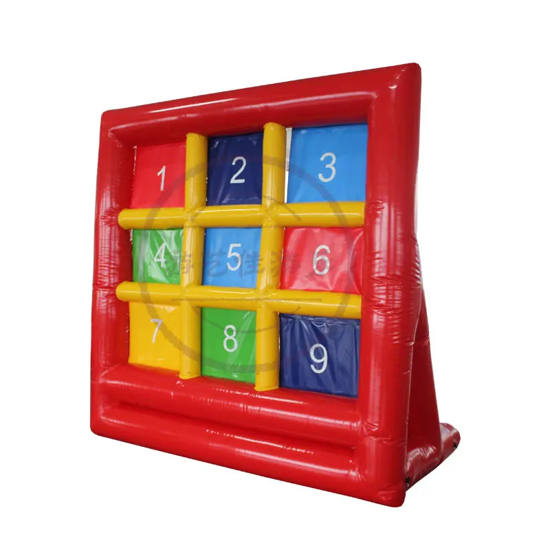 Забавный надувной футбол девять дворцовых сетчатых стрельбы реквизит для