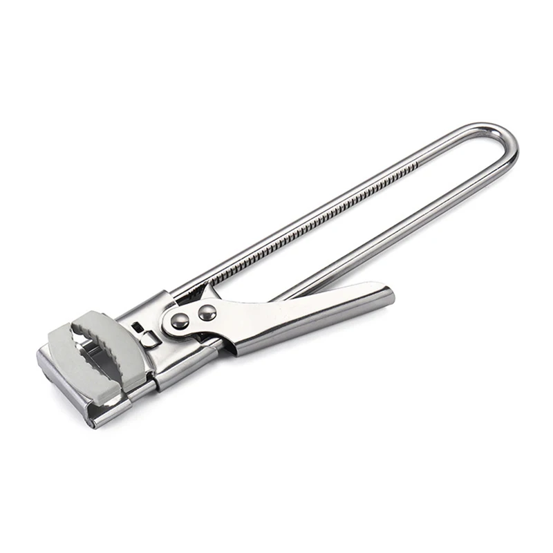 adjustable jar opener non slip stainless steel manual bottle lid opener for hands easy grip kitchen accessories gadgets tools free global shipping
