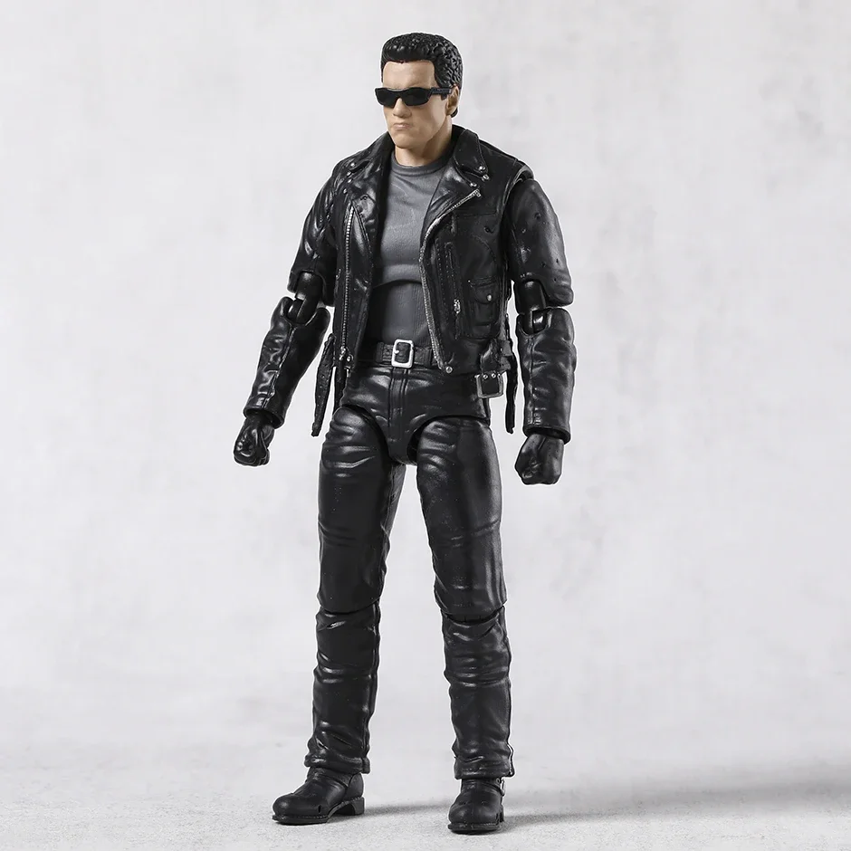 MAFEX No199 Терминатор 2: День Judgement T-800 Фигурка Коллекция ПВХ Модель Игрушки Подарок