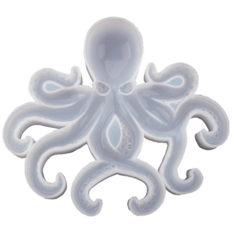 Зеркальная силиконовая форма Осьминог для украшения стен в океане