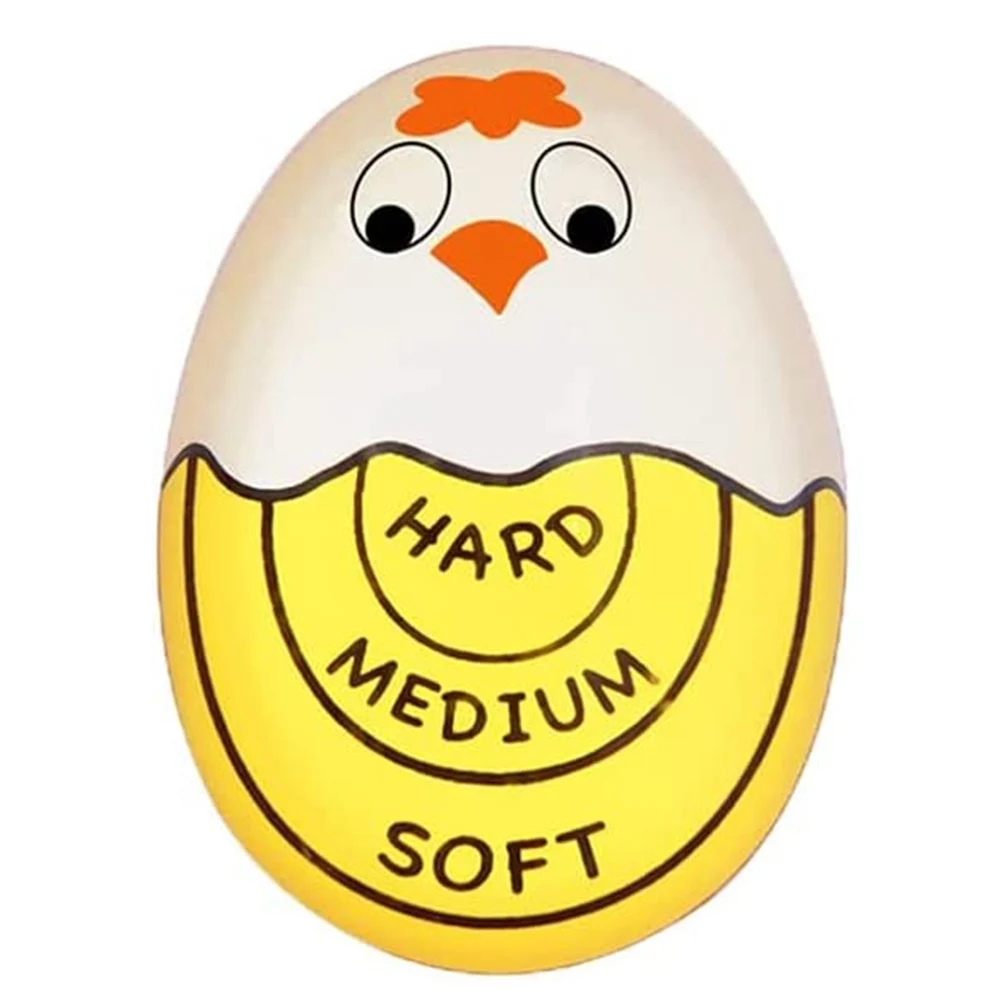

Safe Resin Egg Timer Color Changing Design Lightweight Durable Easy to Clean Perfect for Monitoring Egg Doneness