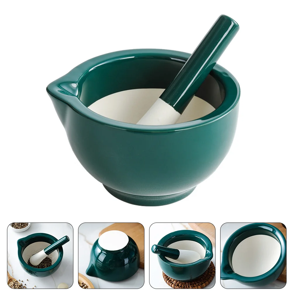 

1 set of Ceramic Food Grinding Bowl Manual Complementary Food Grinding Bowl