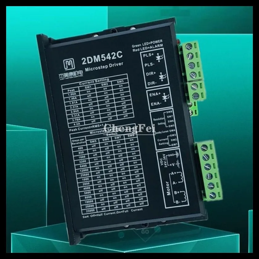 CNC 24-36VDC 4.2A цифровой Гибридный 2-фазный шаговый двигатель контроллер драйвера матч