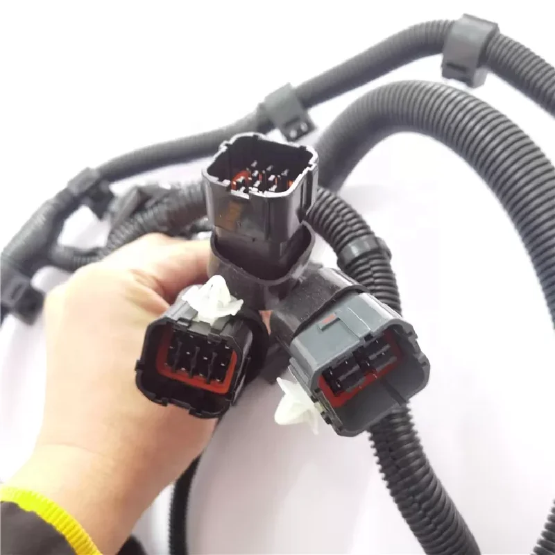 Для экскаватора Kobelco 82121-e0301 Sk330-8 Sk350-8 Vh82121-e0301 жгут проводов двигателя J08