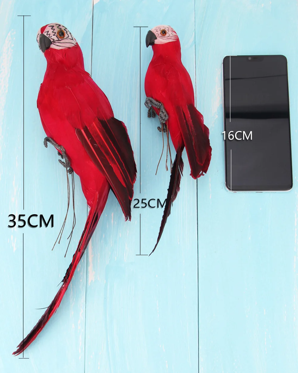 

Имитация попугая MOONBIFFY 25/35 см