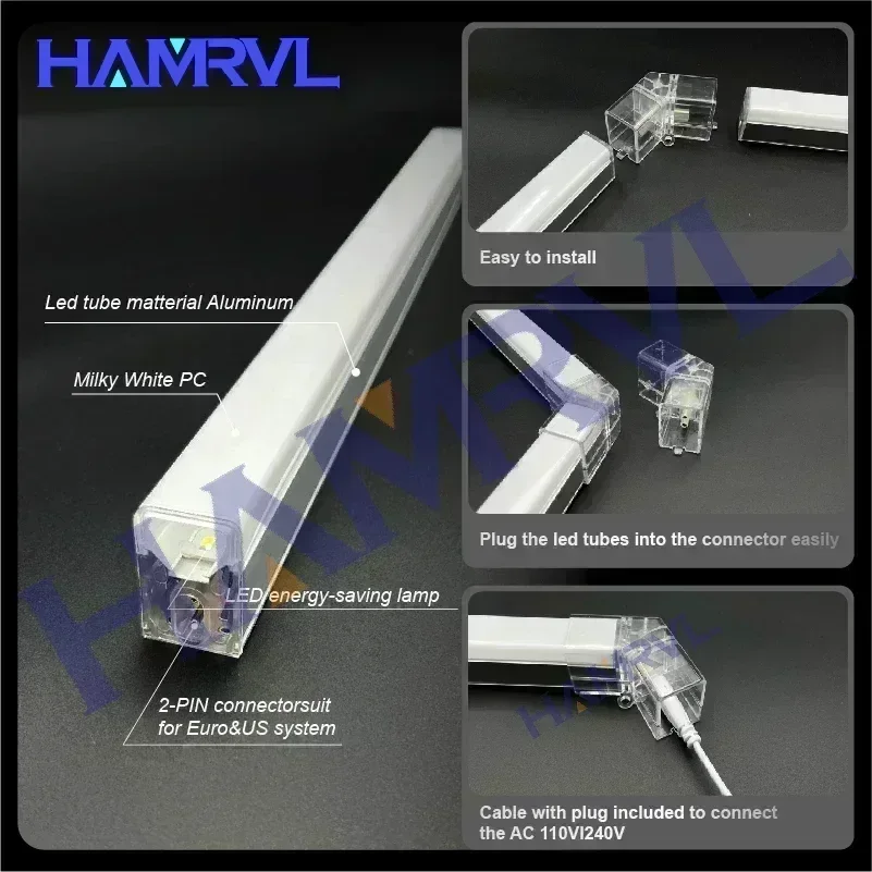 4S Большое шестиугольное светодиодное освещение для гаражного освещения Workshop Mall