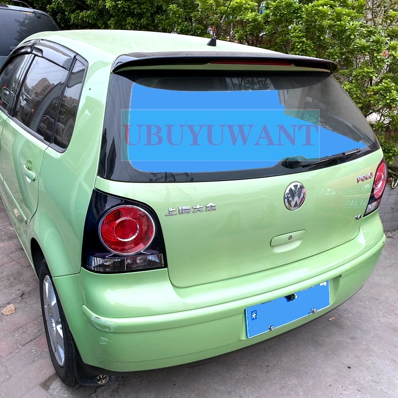 

For Volkswagen Polo Spoiler 2006 2007 2008 2009 2010 Spoiler Decoration ABS Plastic Rear Trunk Roof Spoiler for Volkswagen Polo