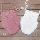 Новорожденные фотографии реквизит брюки, детская одежда, ручная вязка мохеровые комбинезоны