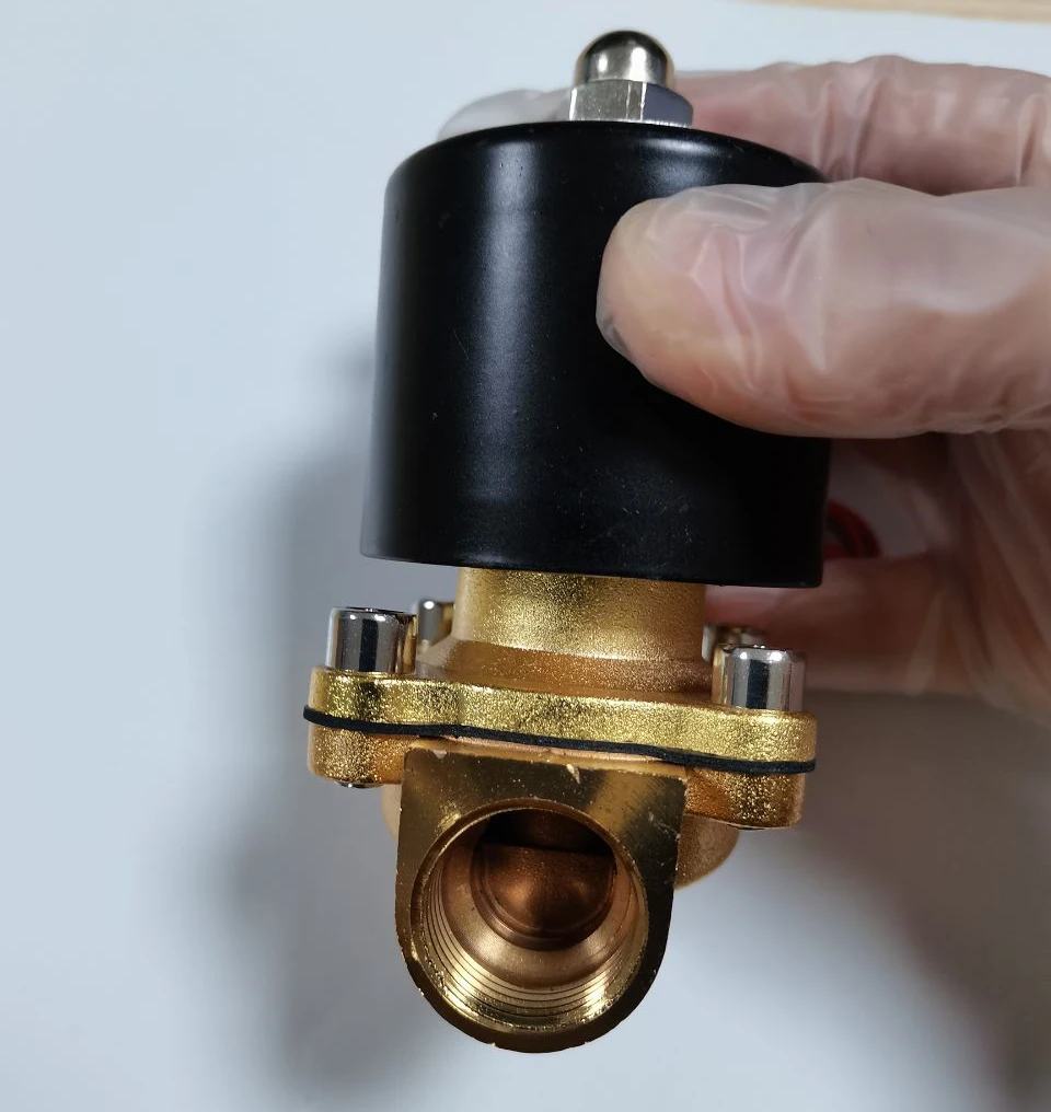 TKFM высокое давление нормально открытая вода 220 В ВКЛ./ВЫКЛ. электронный латунный