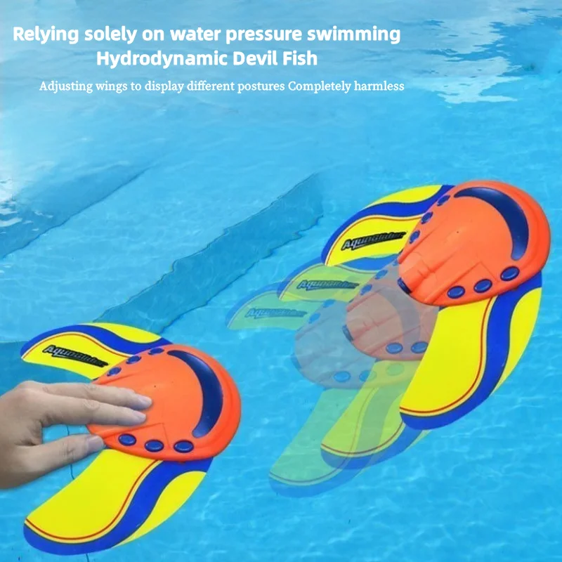 

Гидродинамический дьявол, рыба с прессом вперед, Детские Подводные игрушки, детский пляж, плавательный бассейн, водная модель, рыба, игрушки для подарка