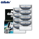 Бритвенные лезвия для Gillette Mach 3, шт.упак., лезвия для ухода за кожей лица